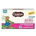 Celestial Seasonings SheWell Raspberry Leaf Wellness Tea, Caffeine Free, 16 Tea Bags Box