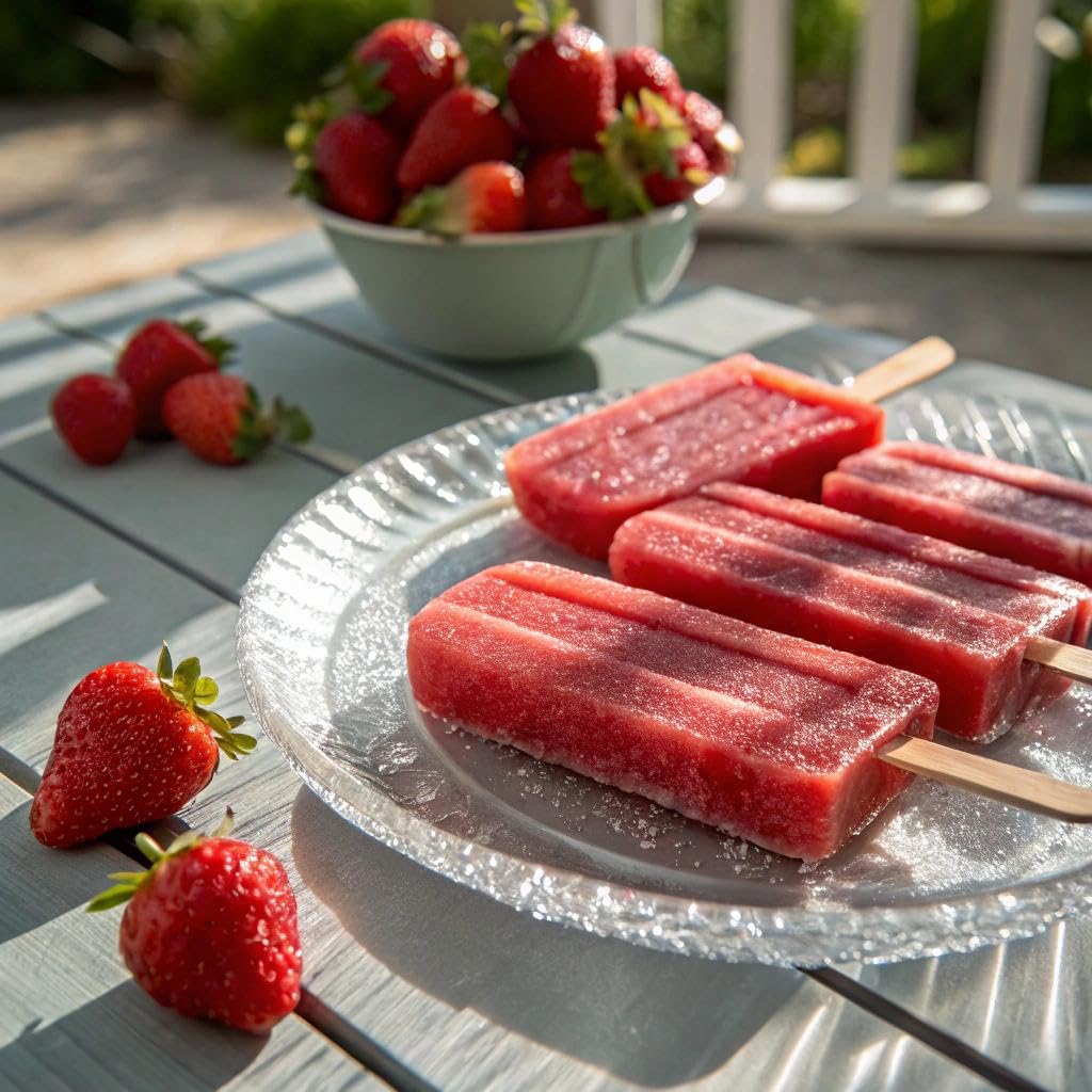365 by Whole Foods Market, Strawberry Fruit Bars, 4 fl oz, 4 ct, (Frozen)