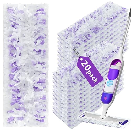 20P Swiffer mop Replacement Pads. Compatible with Swiffer Power Mop. Vacuum-Packed Disposable mop Pads. Suitable for Multiple Surfaces. Suitable