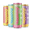Wooooo! Energy Ric Flair Sparkling Adaptogenic Mushroom Energy Drink | Natural Antioxidants & Nootropics | Lion’s Mane & Cordyceps | 150mg Caffeine |