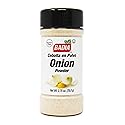 Badia Onion Powder, 2.75 oz - Pure Ground Onion Seasoning, Bold Sweet Savory Flavor, Gluten Free, No MSG, Kosher