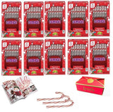CANDY CANES - (120 COUNT) , Peppermint Candy Canes, Individually Wrapped Bulk Candy Canes, For Holiday Classic Christmas Candy Bulk, Stocking Stuffer