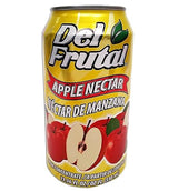 Del Frutal Apple Nectar 11.16 oz - Sabor Manzana (Pack of 6)