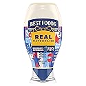 Best Foods Real Mayonnaise Squeeze Bottle For A Creamy Sandwich Spread or Condiment Gluten Free, Made With 100% Cage-Free Eggs 20 oz