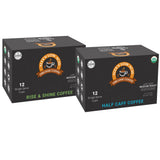 Alex's Low Acid Organic Coffee Breakfast + Lunch Single-Serve Pods Variety Pack