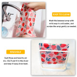Reusable Beeswax Wrap - 9 Pack Eco-Friendly Beeswax Wraps For Food, Organic, Sustainable, Biodegradable, Zero Waste, Plastic-Free Food Storage, 1L