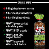 Dave's Killer Bread 21 Whole Grains & Seeds Thin-Sliced, Whole Grain Organic Bread, 20.5 oz Loaf