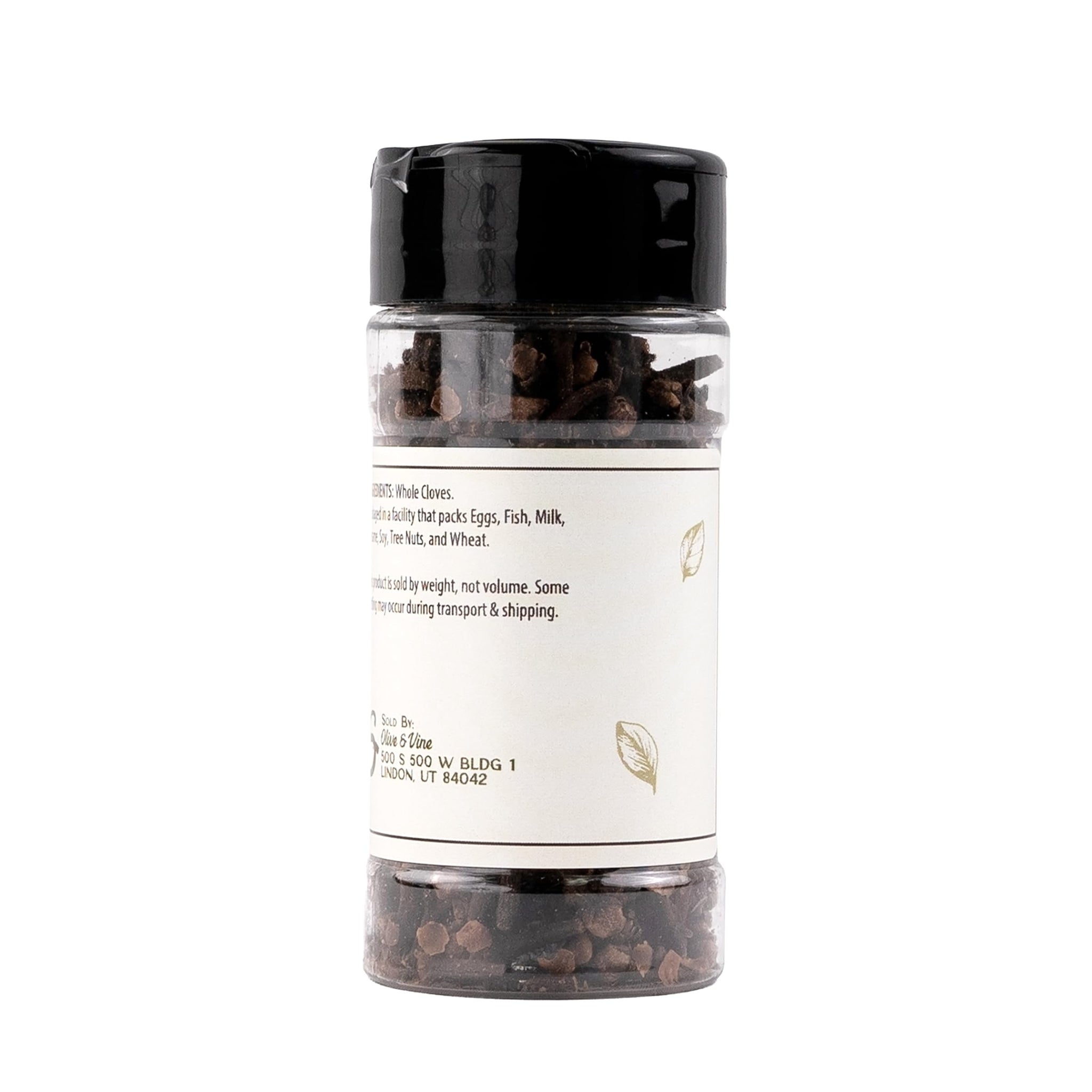 Olive & Vine Whole Cloves, Warm & Spicy, For Baking & Curries, Rich Tradition, Authentic Taste, For Global Recipes (1.28 Ounce)
