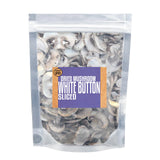 Essential Spice Dried Sliced White Button Mushrooms - Premium Quality, Mild & Savory Flavor - Ideal for Soups, Sauces, Stir-Fries & Pasta - Easy