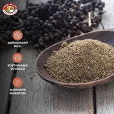 Angel Brand Black Pepper Ground 15 oz Bottle - Fine Ground Black Pepper Powder for Cooking, Seasoning, and Spices - Rich Flavor and Aroma - Perfect