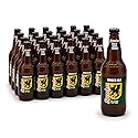 Sprecher Ginger Ale in 16 fl oz Glass Bottles (24 Pack), Fire Brewed Craft Glinger Soda with Real Honey, Crisp Natural Ginger Flavor, Naturally