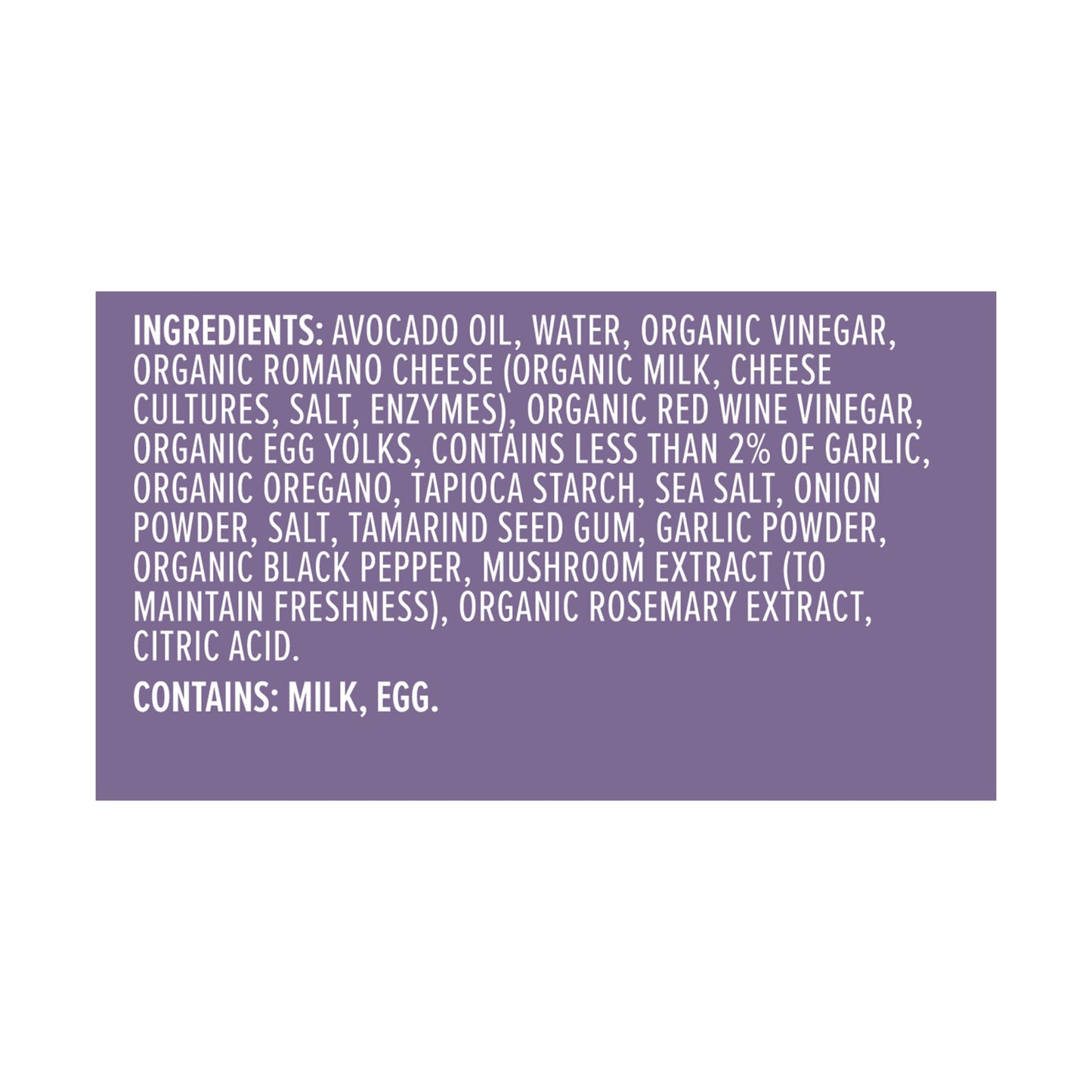 Primal Kitchen Creamy Romano Dairy Dressing, 8 oz