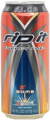 rip it F Bomb energy fuel carbonated beverage, 16-fl. oz. can