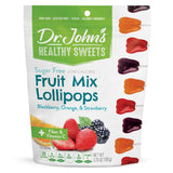 Dr. John’s Sugar Free Candy, Healthy Lollipops with Zero Sugar, Low Calorie Snacks, Keto Friendly Hard Candy Sweets, Mixed Fruit, 14 Count, 3.7 OZ