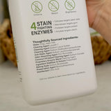 Athletic Sport Active wear Laundry Detergent | 4x Powerful Plant-Based Formula with Cleaning Enzymes for Sport Wash | Fragrance Free Natural Odor