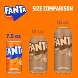 Fanta, 6 pack, 7.5 oz. mini cans