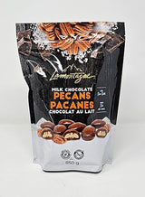 Lamontagne Milk Chocolate Covered Pecans with Sea Salt, An irresistibly Sweet & Salty Snack - 850g
