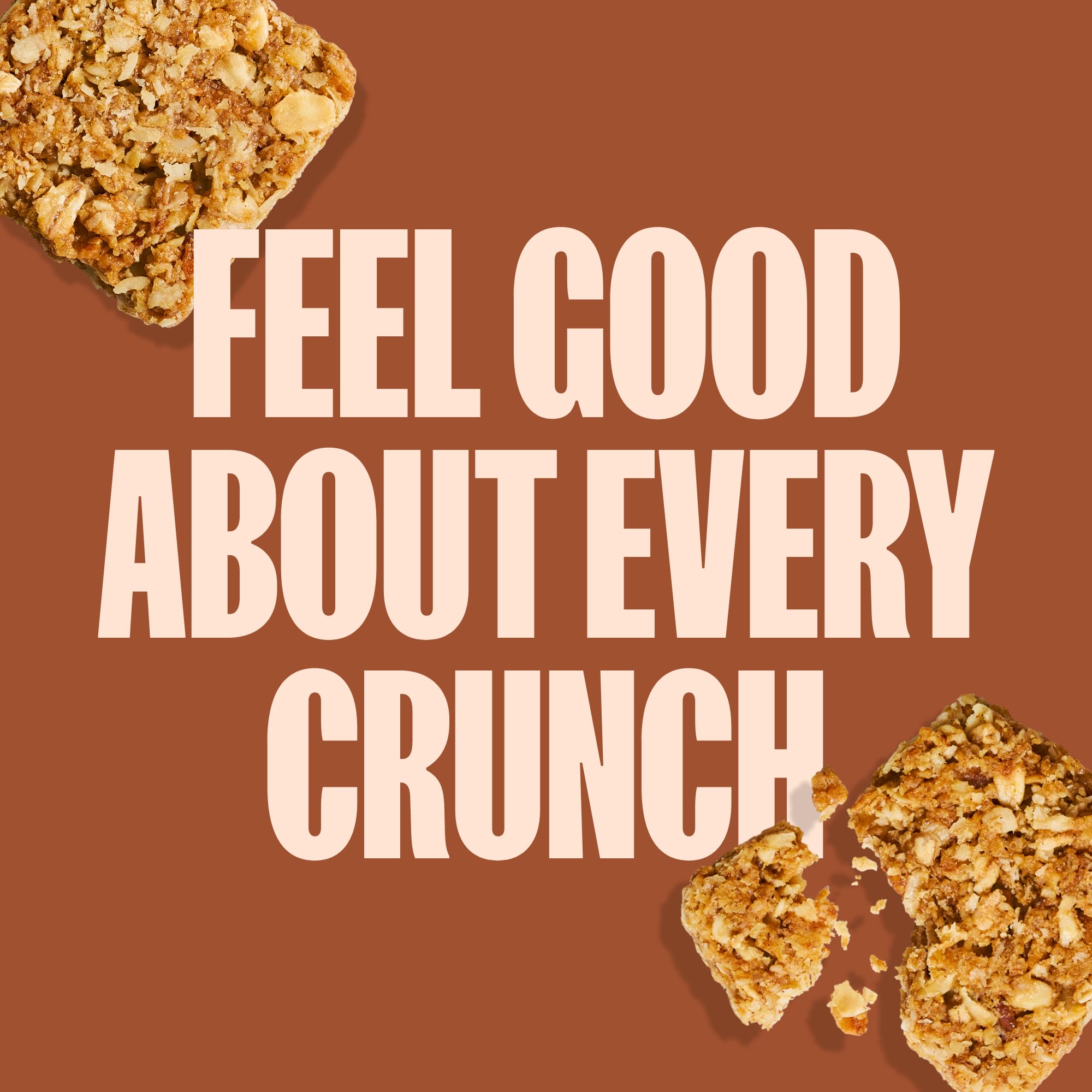 MadeGood Sweet Cinnamon & Sea Salt Crunchy Granola Squares (5 Count)