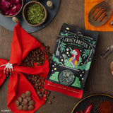 Bones Coffee Company The Nightmare Before Christmas Frog's Breath Flavored Coffee Beans, Whole Bean Coffee Medium Roast Low Acid, Chocolate Mole