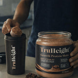 TruHeight Growth Protein Shake (Chocolate Milk Flavor, Whey) Tall Nutrition for Natural Growth & Development - Protein Powder for Kids & Teens, Weight