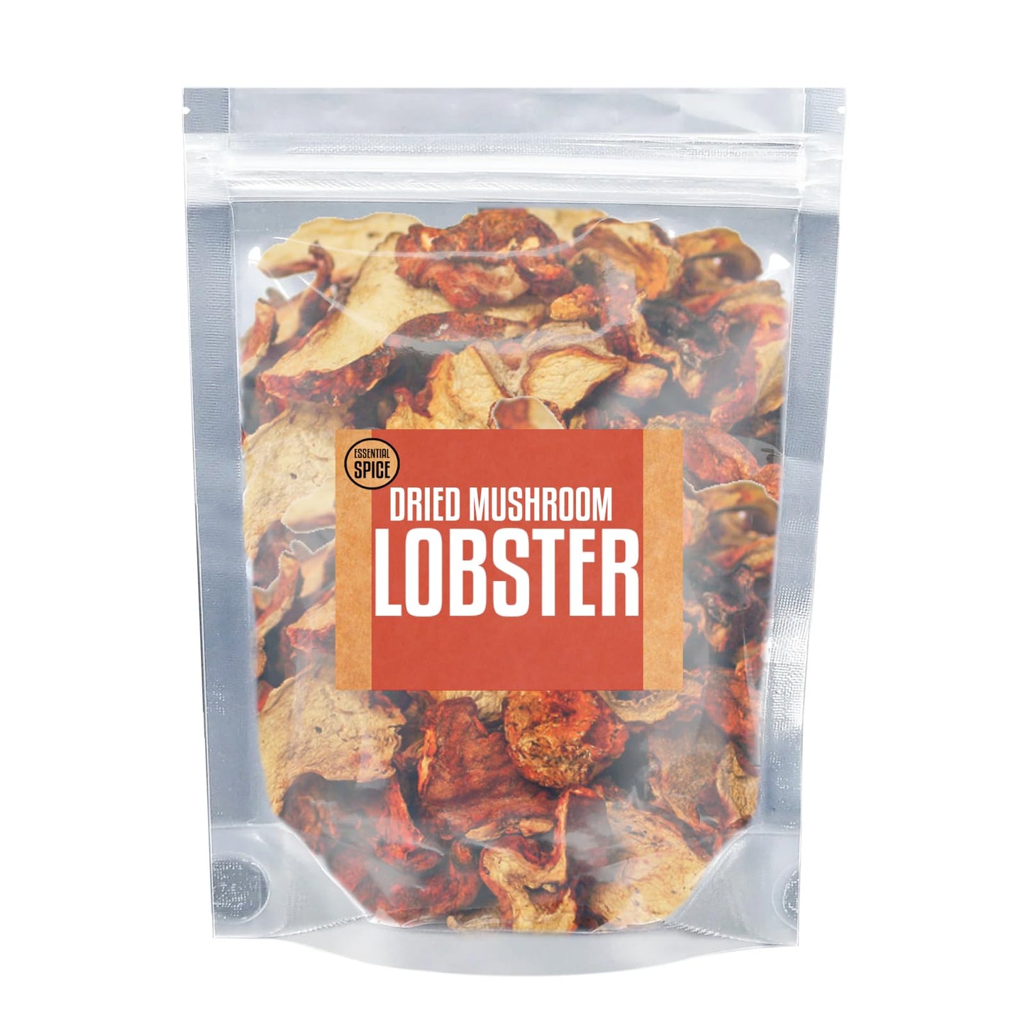 Essential Spice Dried Lobster Mushrooms - Whole, Bold Seafood-Like Umami Flavor - Ideal for Chowders, Risottos, Pasta & Cream Sauces - Easy