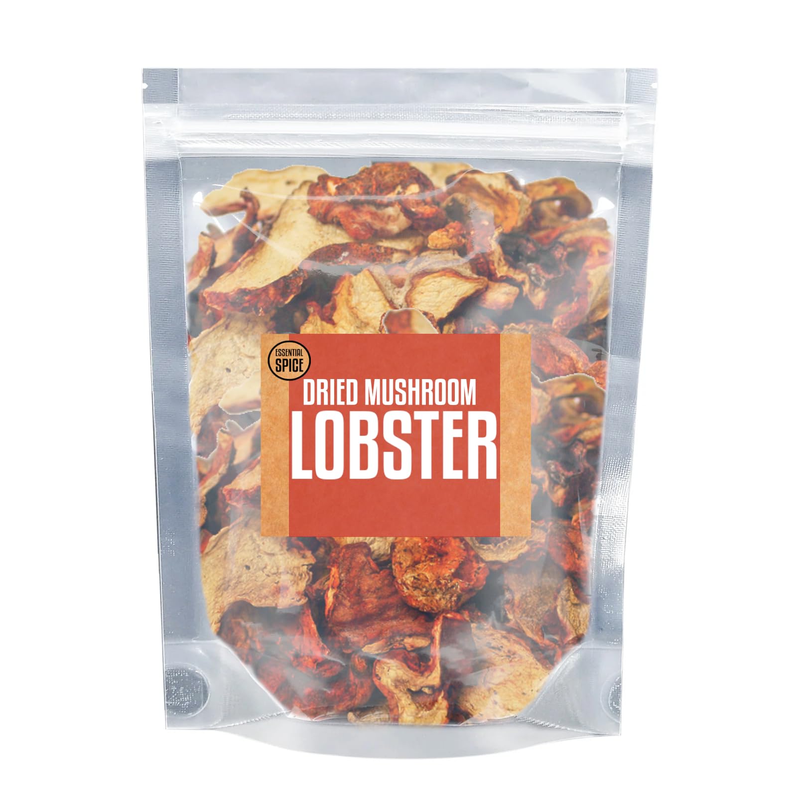 Essential Spice Dried Lobster Mushrooms - Whole, Bold Seafood-Like Umami Flavor - Ideal for Chowders, Risottos, Pasta & Cream Sauces - Easy