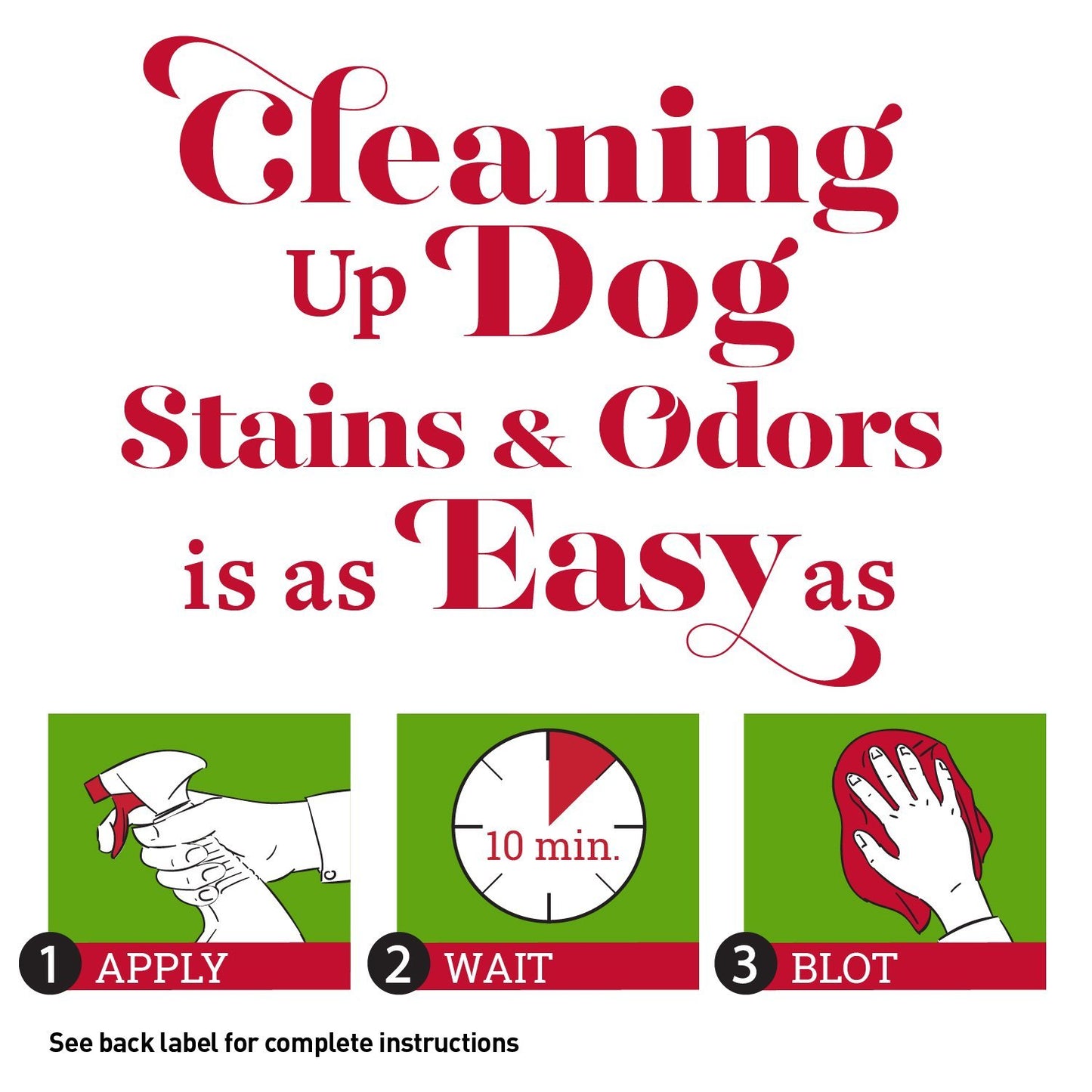 Nature’s Miracle P-96965 Stain and Odor Remover Dog, Odor Control Formula, Lavender Scent,32 oz