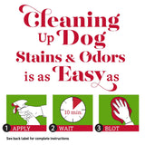 Nature’s Miracle P-96965 Stain and Odor Remover Dog, Odor Control Formula, Lavender Scent,32 oz