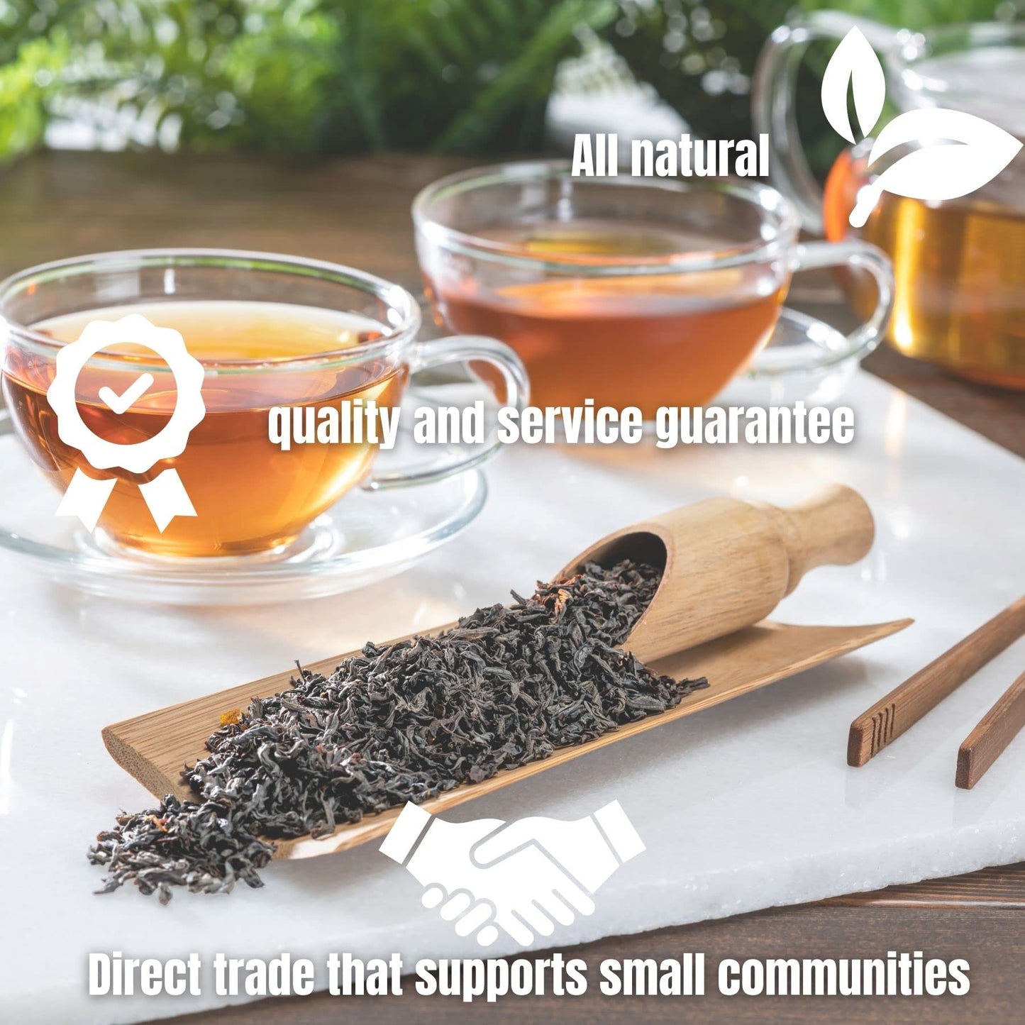 Slofoodgroup Ceylon Black Tea - Loose Leaf Black Tea from Sri Lanka - Pekoe Grade Tea Leaf (12 OZ)…