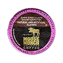 Moose Munch Coffee by Harry & David, Dark Chocolate Candy Caramel, 100 Single Serve Cups