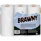 Brawny Paper Towels, 6 Large Rolls, Full Sheet, 6 = 8 Regular Rolls