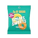 SmartSweets Peach Rings, Candy With Low Sugar 3g, Low Calorie 100, Net Carb 10, Plant Based, Gluten Free, No Artifical Colors or Sweeteners 1.8 Oz