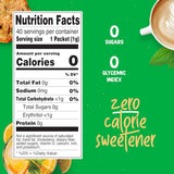 Pyure Organic Stevia Packets | Zero Calorie Sweetener for Coffee, and Baking | Granulated Stevia Sugar Substitute | Plant-Based, Keto, Diabetic & Paleo Friendly | USDA Organic, Non-GMO | 40 Packets