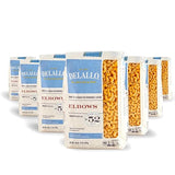 DeLallo Elbow Macaroni Pasta, Made in Italy, Bronze Cut, Made with Only 100% Durum Wheat Semolina Flour, All Natural, Non-GMO, Kosher, Vegan, 1 Pound