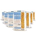 DeLallo Elbow Macaroni Pasta, Made in Italy, Bronze Cut, Made with Only 100% Durum Wheat Semolina Flour, All Natural, Non-GMO, Kosher, Vegan, 1 Pound
