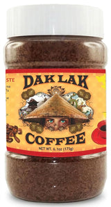 Dak Lak 100% Freeze Dried Vietnamese Instant Coffee, 175 Gram Jar