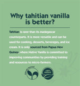 Vanilla Bean Powder - 1 oz - Premium 100% Pure Ground Vanilla Bean Powder - For Cooking, Baking, Coffee, Smoothies & Desserts - No Fillers or