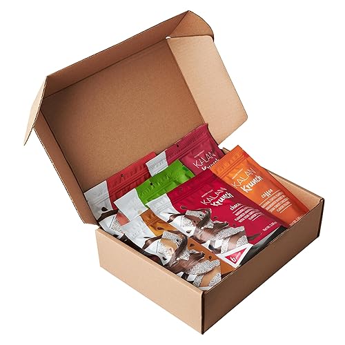 Kalan MNA Krunch Mix Natural Flavored Amaranth Wafers, Pack of 6 Flavors