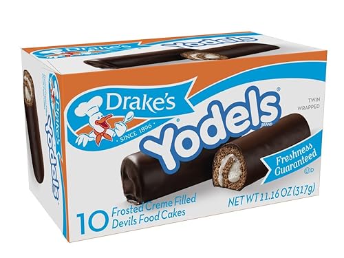 Drake's Yodels Devil's Food Cakes, 11.16 oz, 10 Count