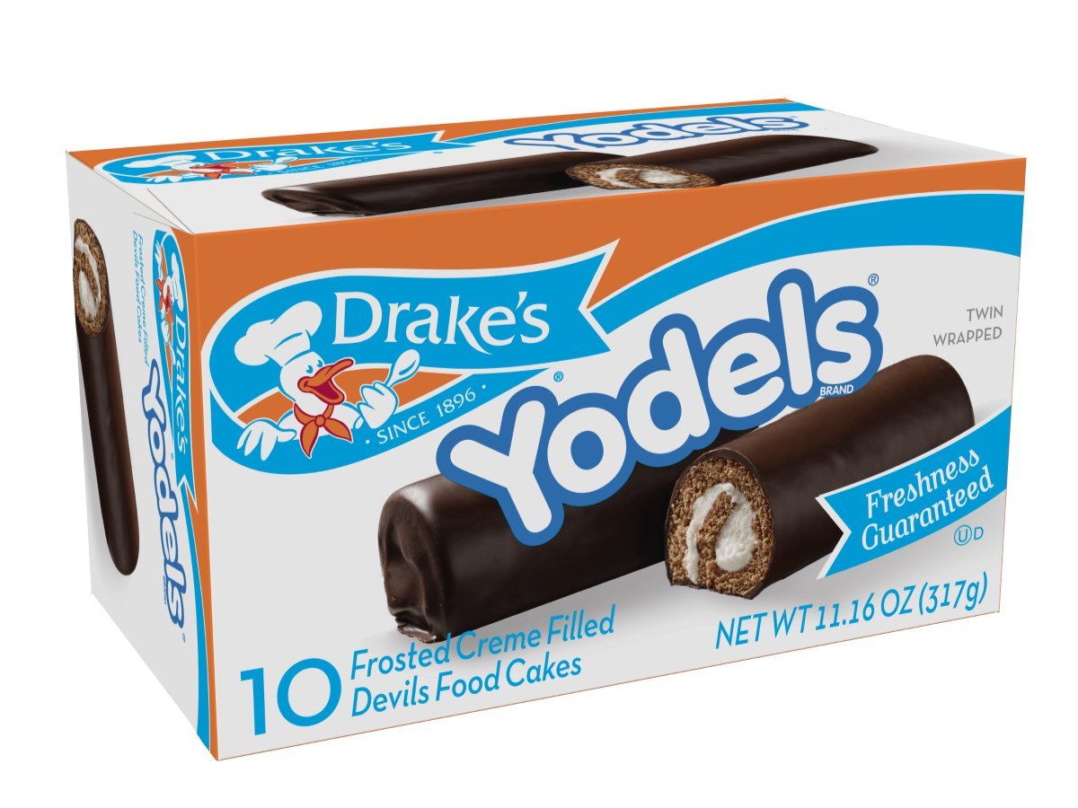 Drake's Yodels Devil's Food Cakes, 11.16 oz, 10 Count