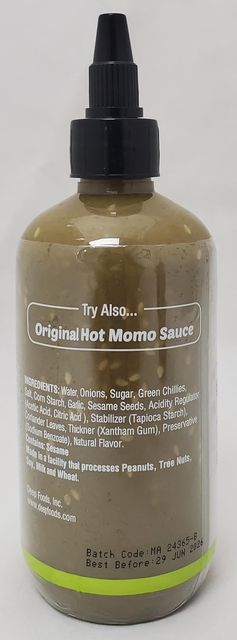 Green Chili Momo Sauce (12oz)