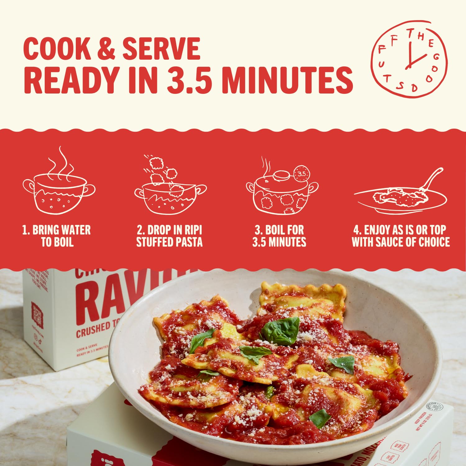 Ripi Chicken Parmesan Ravioli 9oz