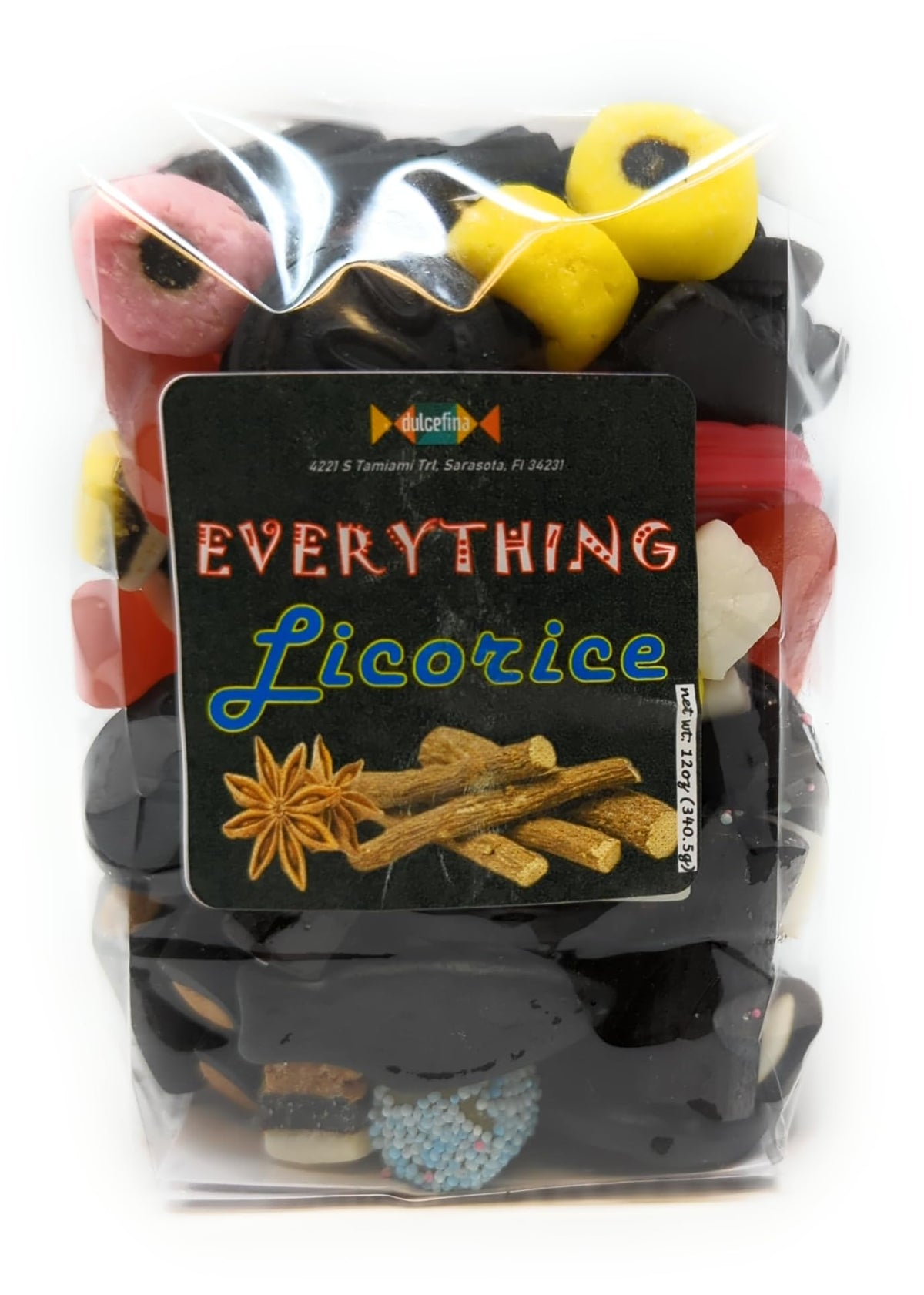 Super Euro licorice mix fruity, sweet and salty - Total wt. 36(Oz), Include: 3 pck of Everything Licorice Mix,