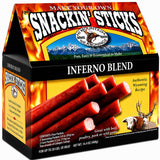 Hi Mountain Seasonings ? Snack Stick Seasoning Kit ? INFERNO BLEND ? Includes Seasoning, Cure, Casings, & Directions ? Seasons up to 20 lbs of Meat ?