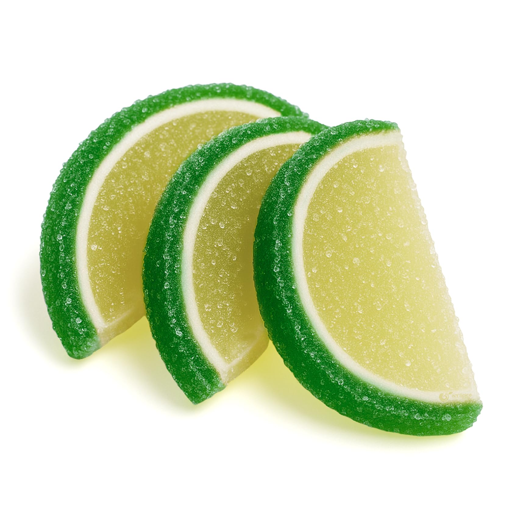 NY Spice Shop Pear Fruit Slices Candy - 8 Ounce Sweet Flavor Chewy Jelly Fruit Slices Candy - Old Fashioned Sliced Pear Fruits Gummies - Gummies