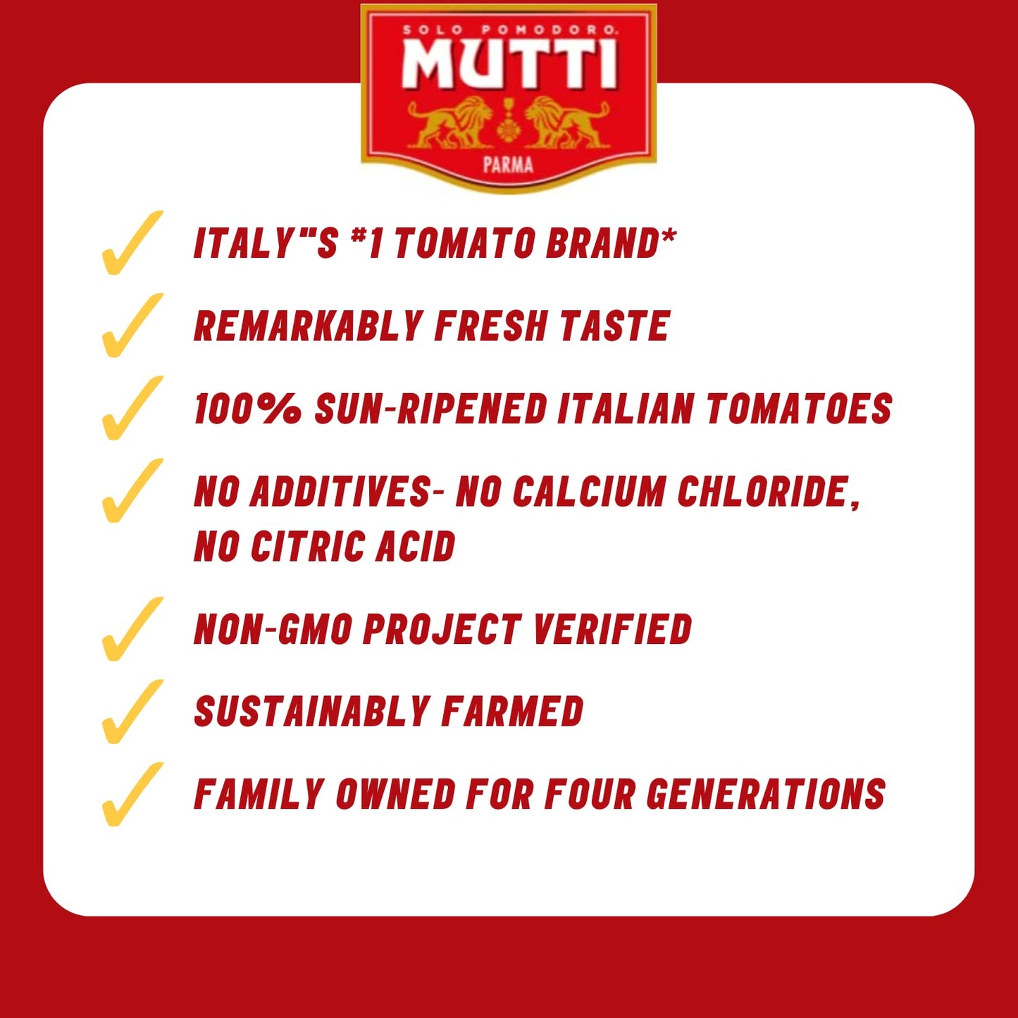 Mutti Positano Sauce for Pizza with Garlic & Oregano, 14 oz. | Italy’s #1 Brand of Tomatoes | Pack of 6 | Tomato Sauce for Pizza | Vegan Friendly
