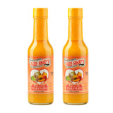 Marie Sharp’s Mango Habanero Pepper Sauce, 5 oz - Sweet & Spicy Belizean Hot Sauce with Real Mango - All-Natural, Gluten-Free (Pack of 2)