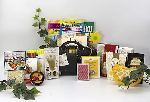Gift Basket Village: The Village MD - Comforting Cookies, Soup, Snacks, and Relaxation Activities Set