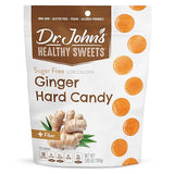 Dr. John’s Sugar Free Candy, Healthy Hard Candy with Zero Sugar, Low Calorie Snacks, Keto Friendly, Vegan, Gluten Free, Ginger Flavor, 24 Count, 3.85