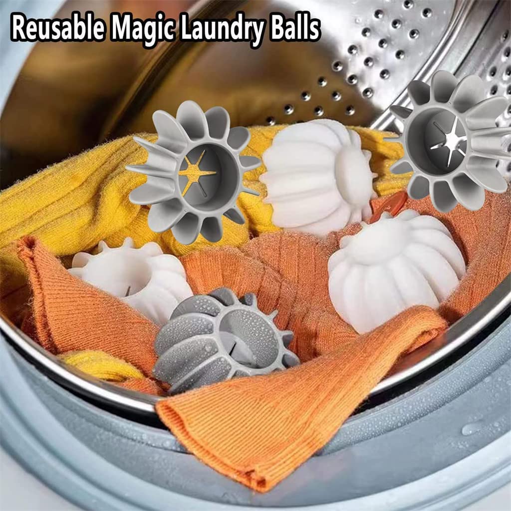 10Pcs Anti-Winding Washing Machine Ball, Laundry Ball Laundry Dryer Balls, Reusable Silicone Soft Washing Balls, Alternative for Quick Washing Washing